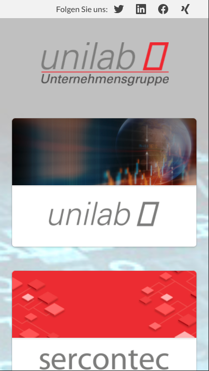 Screenshot Voicecon Landingpage Unilab